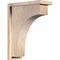Ekena Millwork Huntington Smooth Corbel w/Backplate, Douglas Fir, 5 1/2"W x 14"D x 18"H COR06X14X18HUN01SDF - alternate 1